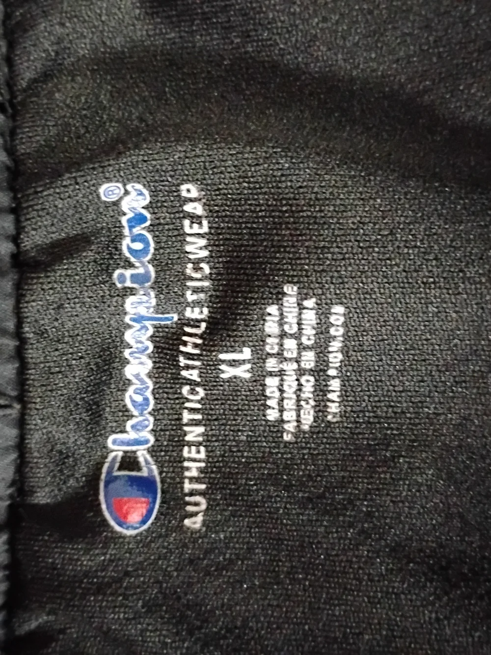 Champion Authentic Athleticwear Shorts Black Gray Girls Sz XL